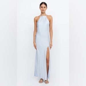 BEC+BRIDGE gorgeous worn once bridesmaid dress blue